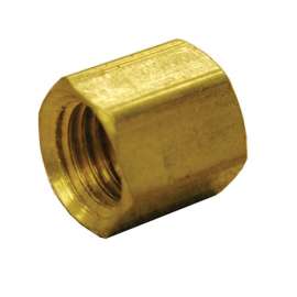 7/16in OD Brass Compression Nut