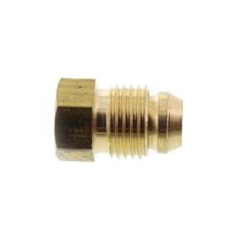 1/4in Lead Free OD Brass Pilot Line Breakaway Nut