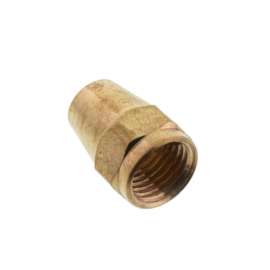 1/4in Brass Short Flare Nut