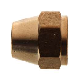 1/2in Brass Short Flare Nut