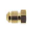 3/8in Brass Flare Plug