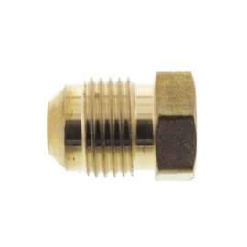 3/8in Brass Flare Plug