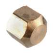 3/8in Brass Flare Cap