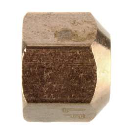 3/8in Brass Flare Cap