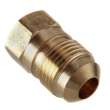 3/8in Flare x 1/4in FIP Brass Coupling