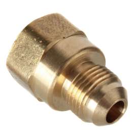 3/8in Flare x 1/2in FIP Brass Coupling