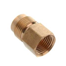 5/8in Flare x 1/2in FIP Brass Coupling