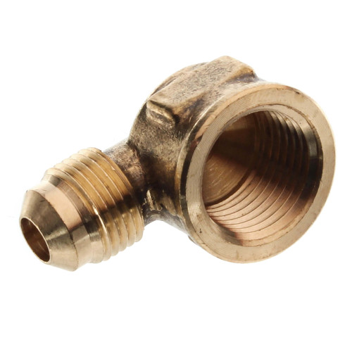 3/8in Flare x 1/2in FIP Brass Elbow