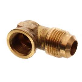 1/2in Flare x 3/8in FIP Brass Elbow