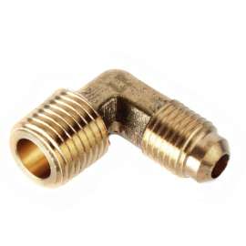1/4in Flare x 1/4in MIP Brass Elbow