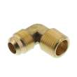 1/2in Flare x 1/2in MIP Brass Elbow