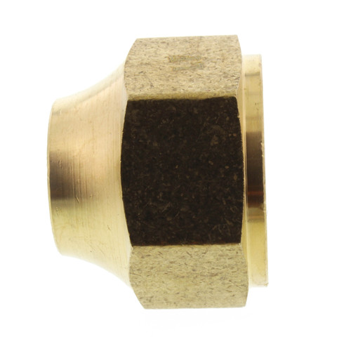 7/8in OD Brass Short Flare Nut