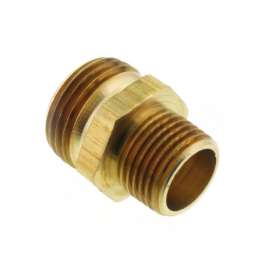 3/4in x 1/2in Garden Hose Adapter, Lead Free