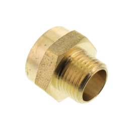 3/4in x 1/2in Brass Female Hose to Male Pipe Adapter