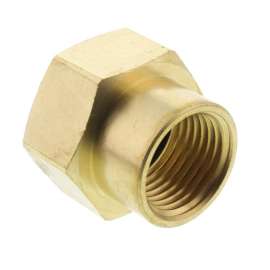 3/4in x 1/2in Brass Female Hose to Female Pipe Adapter