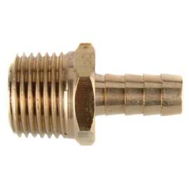 3/8in Hose Barb x 1/2in Male Brass Pipe Adapter