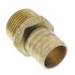 1in Hose Barb x 1in Male Brass Pipe Adapter