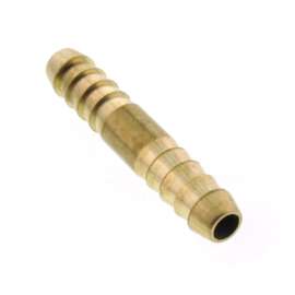 3/16in Brass Hose Barb Splicer