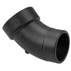 6in SPG x H ABS 45 Degrees Elbow