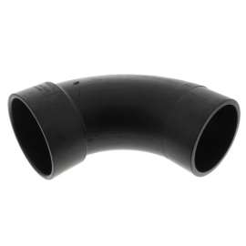3in Spigot x Hub ABS DWV 90 Degrees Long Turn Street Elbow - Box of 20