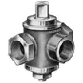 Plug Cock 3/4in Bronze 3-Way