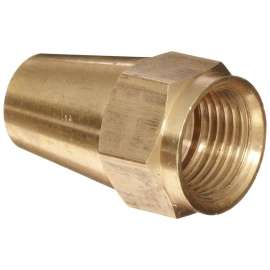 Nut 1/2in Brass Long Flare