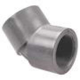 45 Degrees Elbow 1/4 CPVC Schedule 80 FPTXFPT Threadedin - Box of 5
