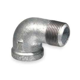 90 Degrees Elbow 3/8in X1/4in Galvanized Malleable Iron Threaded Class 150