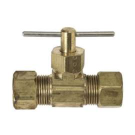 Needle Valve 1/4in Brass CMPXCMP