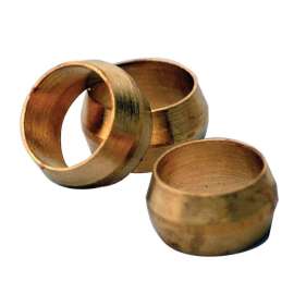 Sleeve 1/4in Brass Compression