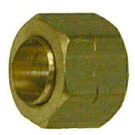 Nut 3/16in Brass Compression with Captivein Brass Sleeve
