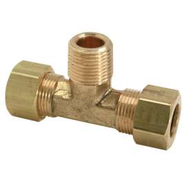 Tee 3/8in X1/4in Brass CMPXCMPXMPT