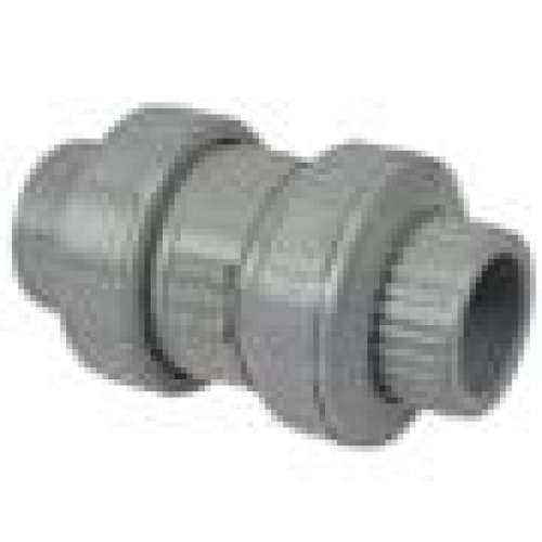 Check Valve 3in CPVC Schedule 80 Threaded True Union FKM O-Ring