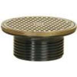 Cleanout Fix 6-1/2in Round with Nickel Cover