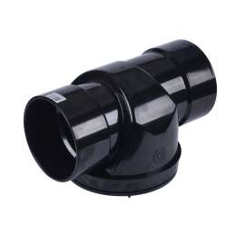 Back Water Valve 6in ABS DWV Hub