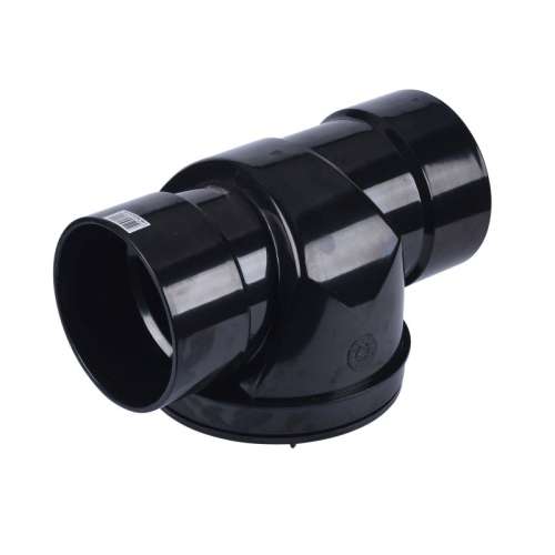 Back Water Valve 6in ABS DWV Hub