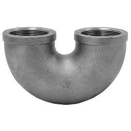 Return Bend 2in Open Galvanized Malleable Iron Threaded Class 150