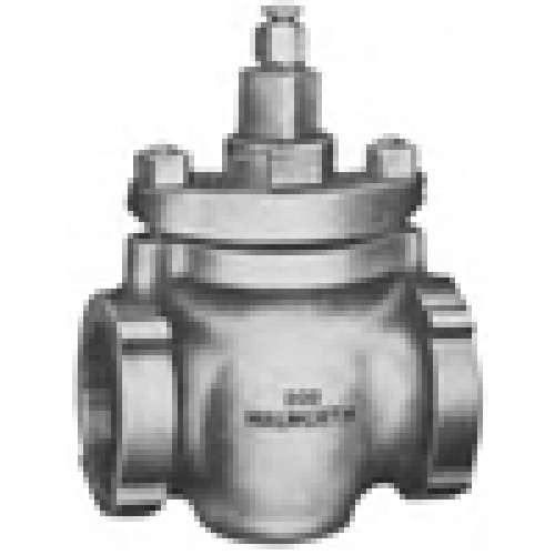PLUG VALVE 3/4 CI - 601 200# THRD