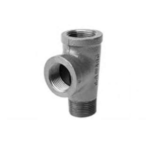 Street Tee 1-1/2in Black Malleable Iron Threaded Class 150