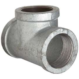 Tee 1/2in Galvanized Malleable Iron Threaded Class 300