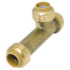 Tee 3/4in Brass Slip SBC Lead Free U3370LFA