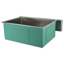 16 Gauge Super Single Farmhouse Stainless Steel Sink Bowl 29.875