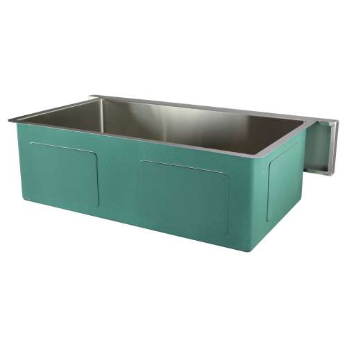 16 Gauge Super Single Farmhouse Stainless Steel Sink Bowl 35.875