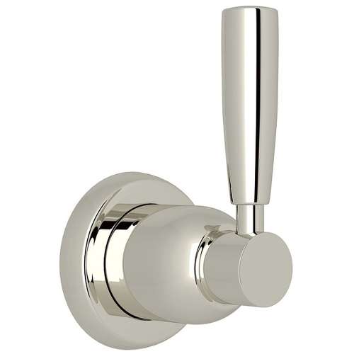Perrin and Rowe Holborn U.3064LS-PN/TO Trim for Volume Control and 4-Port Dedicated Diverter with Metal Lever in Polished Nickel