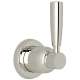 Perrin and Rowe Holborn U.3064LS-PN/TO Trim for Volume Control and 4-Port Dedicated Diverter with Metal Lever in Polished Nickel