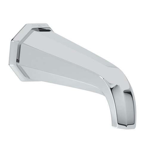 Perrin and Rowe Deco 7-in Wall-Mounted Bathtub Spout
