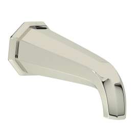 Perrin and Rowe Deco 7-in Wall-Mounted Bathtub Spout