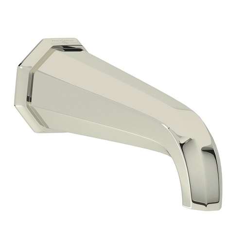 Perrin and Rowe Deco 7-in Wall-Mounted Bathtub Spout