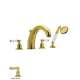 Perrin and Rowe U.3248L-IB Roman Tub Faucet in English Gold