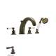 Perrin and Rowe U.3248L-EB Roman Tub Faucet in English Bronze